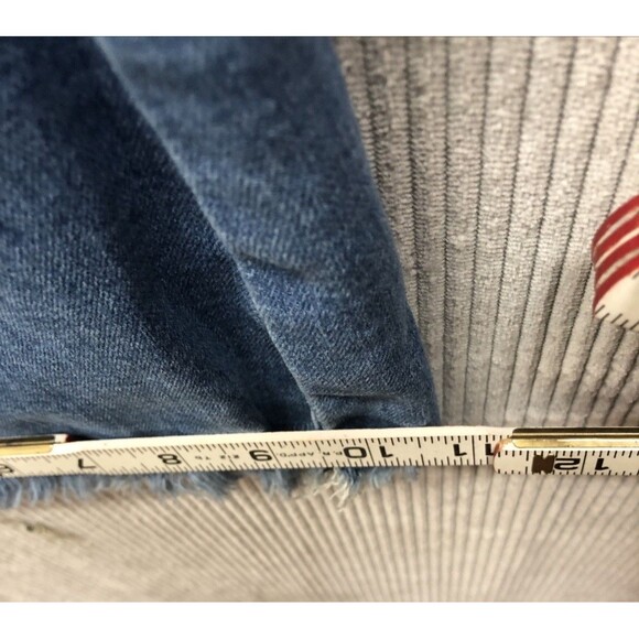 S.O.N.G Fit N Flare Junior Denim Jeans 13/31 Factory Destroyed Distressed - Picture 11 of 15